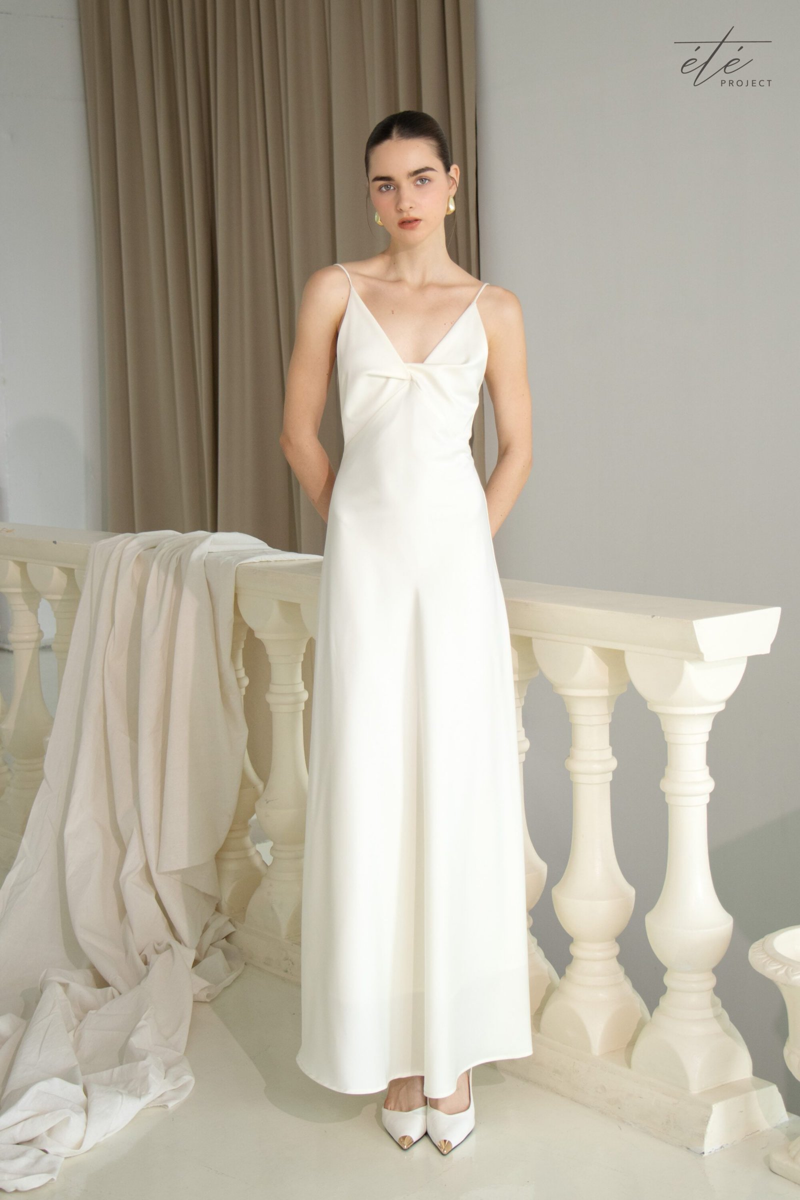 Christina Beige Dress